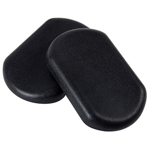 Espinilleras de Cuero Negras de 22 cm Cómodas para Usuarios de Sillas de Ruedas - Product Image 1