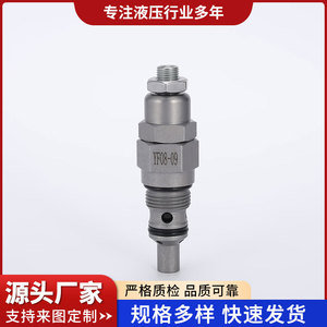 Válvula de alivio de cartucho roscado de acción directa Yf08 09 para sistemas hidráulicos industriales, tipo de desbordamiento - Product Image 2