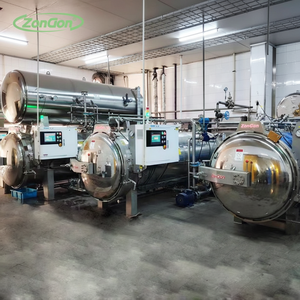 Nouvel <span class=keywords><strong>autoclave</strong></span> à vapeur pour champignons en conserve avec contrôle automatique et stérilisation rapide - Product Image 4