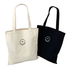 Sac fourre-tout en toile imprimé sur mesure, à porter à l'épaule, avec logo personnalisé tissé, sac de shopping en toile personnalisé - Product Image 3