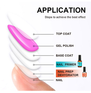 Kit de base et déshydratant pour ongles sans acide, marque privée OEM, pour <span class=keywords><strong>manucure</strong></span> longue durée au gel, acrylique et poudre, sans besoin de UV - Product Image 4
