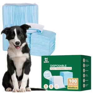 40-Pack impermeável descartável Grande Puppy & Dog Cat Training Pee Wee Poo <span class=keywords><strong>Pet</strong></span> Pads - Product Image 6