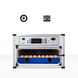 Prix Usine Nouveau Couveuse Automatique Simple Alimentation AC220V+DC12V Taux d'Éclosion Élevé 98% Retournement Automatique des Œufs Petite Capacité 68 Œufs d'Oie, de Canard et d'Oiseaux - Product Image 1