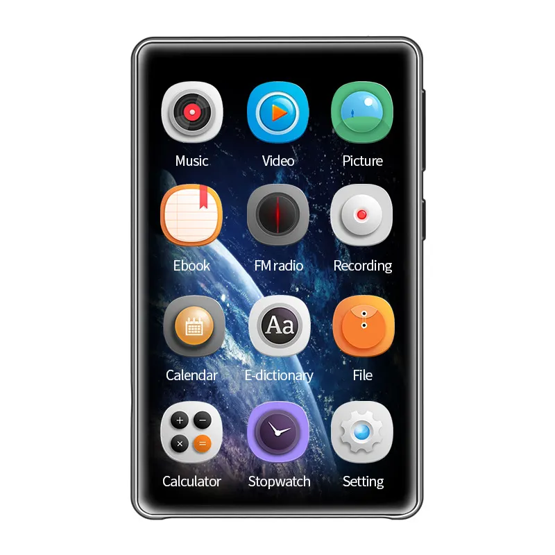 Spot verlustfreier externer 3,6/4-Zoll-Touchscreen mit Bluetooth 4G Walkman MP3-Musik-Video MP4-Player