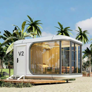 Airport Homes V2 <span class=keywords><strong>Casa</strong></span> Cápsula Prefabricada <span class=keywords><strong>de</strong></span> Aluminio Europeo <span class=keywords><strong>de</strong></span> Lujo, Impermeable - Product Image 2