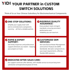 12 mét Mini Red Blue nhựa Điện pushbutton on off latching momentary Reset khóa SPST Dome Báo Chí đẩy nút chuyển đổi - Product Image 5