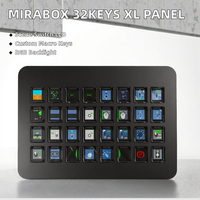MiraBox XL Tastierino Macro LCD a 32 Tasti con Controlli Programmabili per Streamer, Creator e Gaming
