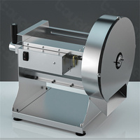 Machine à découper les fruits et légumes en acier inoxydable électrique pour usage commercial, pour oignon, pomme de terre, citron, orange, tomate, noix de coco