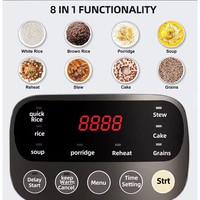 Cuiseur à riz cuisine de haute qualité grande taille multi-fonction contrôle tactile cuisson au riz électrique numérique
