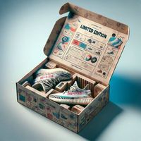 Nouveau design de boîte d'expédition personnalisée pour baskets boîte à chaussures en carton d'expédition en carton épais et dur