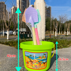 Ensemble <span class=keywords><strong>de</strong></span> jouets <span class=keywords><strong>de</strong></span> jeu <span class=keywords><strong>de</strong></span> <span class=keywords><strong>plage</strong></span> et <span class=keywords><strong>de</strong></span> sable pour enfants <span class=keywords><strong>de</strong></span> vente chaude comprenant un <span class=keywords><strong>seau</strong></span> à sable et une pelle - Product Image 5