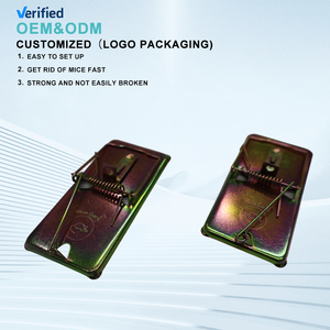 Hochfeste, robuste, verzinkte Metall-Rattenfalle mit Stahlfeder – langlebige, umweltfreundliche Schnappfalle für den Außenbereich - Product Image 5