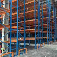 Système de rayonnage sélectif à haute capacité de charge, en acier robuste, pour entrepôt, conception modulaire, solution logistique industrielle