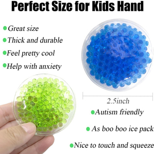 Prodotti Più Venduti 2026 Impacco di <span class=keywords><strong>Ghiaccio</strong></span> Riutilizzabile Rotondo Personalizzabile con Logo e Colore Gel Bead per Terapia Caldo/Freddo - Product Image 3