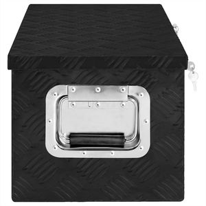 Boîte de rangement en aluminium noir 27,6''x12,2''x10,6'' - Boîtes à outils - Product Image 5