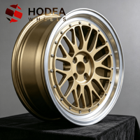 Jantes forgées rétro en mesh 2 pièces de 16/17/18 pouces, personnalisées 4x98 4x100 4x108 4x114.3 pour voitures JDM, tuning européen, et restomod.