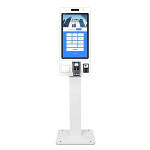 Kiosque de vente de billets en libre-service, <span class=keywords><strong>terminal</strong></span> de commande de paiement avec imprimante, système POS, scanner - Product Image 1