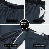 Pantalon de sport pour homme, taille mi-haute, ample, séchage rapide, respirant, en polyester, pour le fitness, la course à pied, l'entraînement et le basketball, idéal pour le printemps