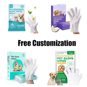 Produtos YiRong Mais Vendidos em Pet Shop: Luvas Umedecidas Populares para Lavagem, Higienização e Limpeza Biodegradável - Product Image 2