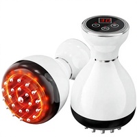 Masseur 4-en-1 pour Drainage Lymphatique et Anti-Cellulite, Outil de Remodelage Corporel avec Tête en Plastique ABS, 50g, Portable pour Jambes, Bras, Ventre
