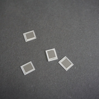 Plaque de verre saphir optique ultra-mince sur mesure de 0,33 mm, 0,28 mm, 0,4 mm, 0,5 mm, 1 mm d'épaisseur, prix plat