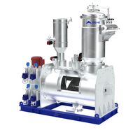 Système de dosage à déballage, mélangeur à double enveloppe, équipement de production de poudre et de liquide de 4000 L, mélangeur de séchage à la charrue sous vide
