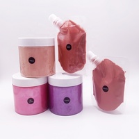 Seau transparent de 15oz de base de brillant à lèvres pour la fabrication de brillant à lèvres 500ml de base de brillant à lèvres Versagel