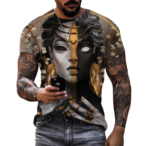 <span class=keywords><strong>Camicia</strong></span> stampata 3D Zodiac Fantasy per la bella maglietta estiva da <span class=keywords><strong>uomo</strong></span> Plus Size Over Printing T-Shirt da <span class=keywords><strong>uomo</strong></span> OEM e ODM - Product Image 2