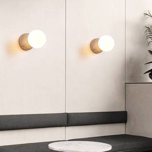 Lámpara de Pared de Piedra Huangdong E27 con Interruptor LED, IP65, Iluminación Interior - Product Image 4