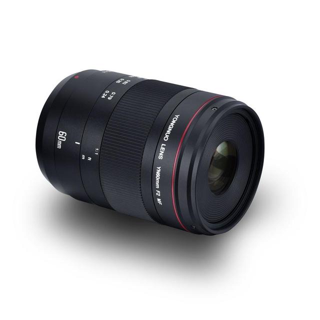 Rd YONGNUO Macro Lens YN60mm F2 MF for 700D 70D 650D 750D 1200D 6D Mark II 5D Mark IV Canon DSLR Camera