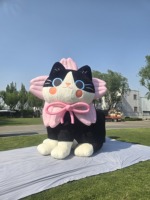 Costume de mascotte publicitaire géant gonflable personnalisé, imperméable, durable, en tissu Oxford/PVC, résistant au vent, mignon