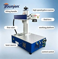 Produit très demandé: machine de marquage laser à fibre MAX Mopa, portable, compatible DXF, pour métaux, plastiques durs et acier inoxydable, refroidie par air, à commande numérique (CNC)