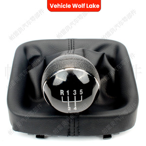 หัวเกียร์หนัง Volkswagen 5 สปีด แบบ Ergonomic สำหรับ Passat B7 Golf - Product Image 5
