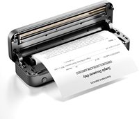 Papier thermique pour imprimante 8,5 x 11 pouces, format US Letter, papier thermique A4 pour imprimante portable compatible avec la plupart des imprimantes thermiques, 200 feuilles