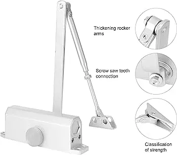 FENGZE Free Sample Heavy Duty Automatic Door Closer Sliding Hydraulic Door Closer for 150KG Door