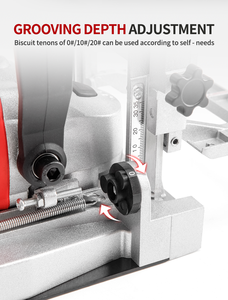 Kafuwell pa5658 Biscuit jointer 8A/1010W Chế biến gỗ xách tay Lamino khía máy chất lượng cao Biscuit Máy chế biến gỗ - Product Image 3