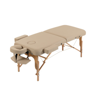 Lettino da Massaggio Moderno Portatile Regolabile Pieghevole in Legno, Camilla De Masaje, Capacità 260KG, Spugna da 7CM per Spa, Salone, Tatuaggi - Product Image 2