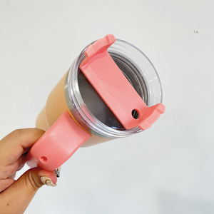 25Paskcs Gobelets à double paroi pour enfants sans BPA Candy Macaron Colored 20oz Student Tumbler with Handle for Dye Sublimation Heat Press - Product Image 4