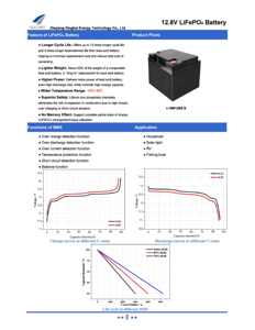 LiFePO4 LFP 12.8V100Ah 산업용 로봇 배터리 - Product Image 6