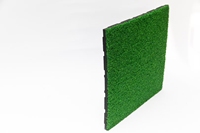 Losetas de Césped Artificial Encajables, Cuadradas y Duraderas, para Campos de Golf Interiores, Gimnasios y Pistas de Trineo