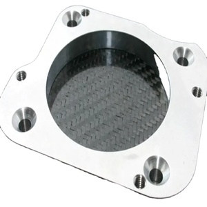 Cuerpo del acelerador personalizado M50 a placa adaptadora del colector de admisión M54 <span class=keywords><strong>E46</strong></span> <span class=keywords><strong>325</strong></span> - Product Image 2