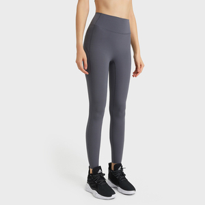 Pantalon de yoga taille haute hanche en forme de M ne laisser aucune trace pied bouche Fitness hanche levage Leggings pour les sports féminins - Product Image 5