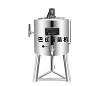 Pasteurisateur commercial 10L-150L, équipement de stérilisation du lait et des fruits pour les magasins de yaourt et de thé au lait