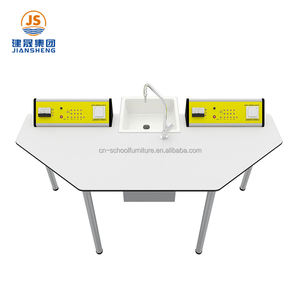 Table de laboratoire de chimie durable avec chaises Tables de laboratoire en métal pour salle de classe scientifique scolaire - Product Image 5