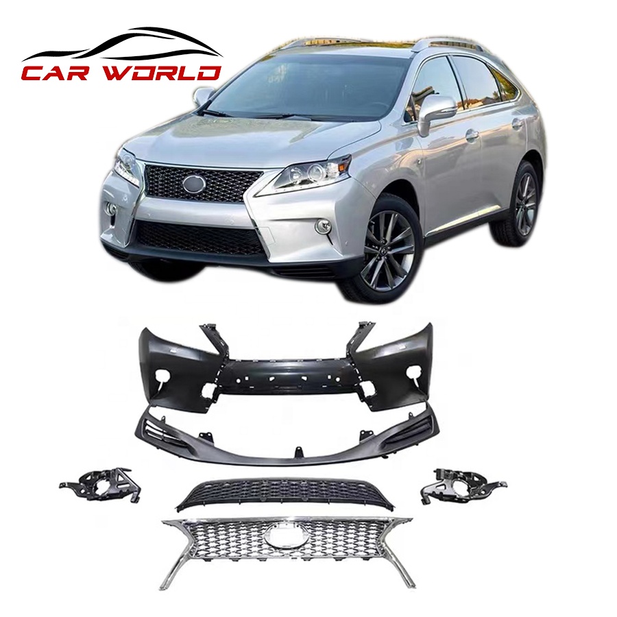 Car Front Bumper for 2009-2010 Lexus RX - Upgrade to 2015 RX