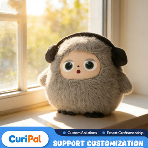 Peluche IA unique <span class=keywords><strong>à</strong></span> commande gestuelle, réactive au toucher et aux caresses, pour une interaction parent-enfant émouvante et réconfortante - Product Image 1