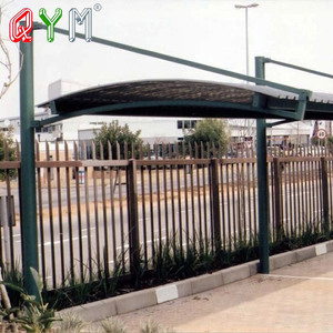 2.4m củng cố hàng rào palisade ống vuông kim loại hàng rào palisade ngoài trời - Product Image 2