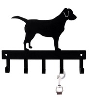 Revêtement de puissance noir, crochets métalliques pour animaux de compagnie, coupe de mur de forme personnalisée pour amoureux de chien