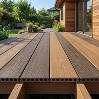 Fabricant chinois de planches de terrasse WPC, revêtement composite en bois 3D pour extérieur, terrasse de piscine, jardin, terrasse WPC, revêtement de sol WPC