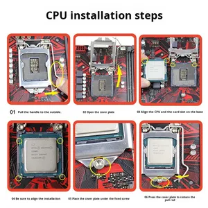 Nuevo para CPUs <span class=keywords><strong>Core</strong></span> <span class=keywords><strong>I3</strong></span>/i5/i7 para Modelos de Escritorio 8500/8600/9400F/9500/8100/<span class=keywords><strong>9100</strong></span>/8700T/10500T - Product Image 2